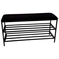 Etajeră pentru încălțăminte Nex Home NX-00001867 52 x 100 x 32 /Black /Black
