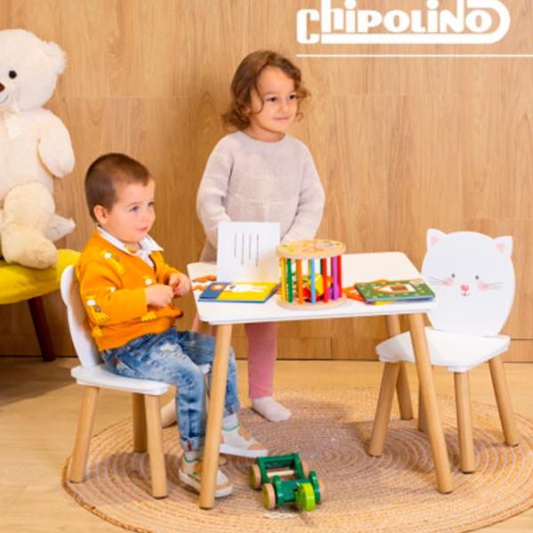 Set de mobilă pentru copii Chipolino DIWH02450323 White / unisex photo 6