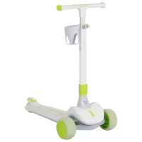 Детский двухколёсный самокат Moni Aero (MT.227468) 50 кг/ Lime Green