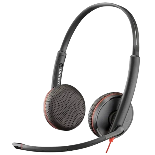 Наушники Poly Blackwire 3325 Оранжевый Черный Проводная/ Персональный photo 2