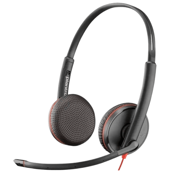 Наушники Poly Blackwire 3325 Оранжевый Черный Проводная/ Персональный photo 2