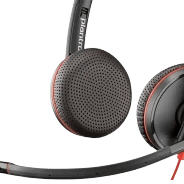 Наушники Poly Blackwire 3325 Оранжевый Черный Проводная/ Персональный photo 4