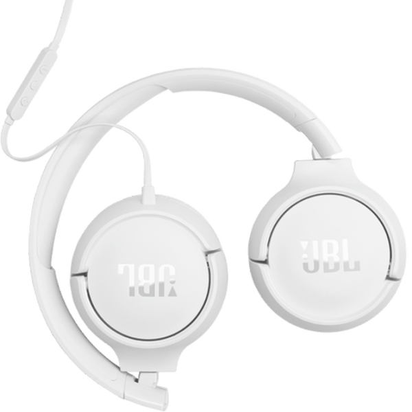 Căști JBL T520C White Cu fir/ Personal photo 5