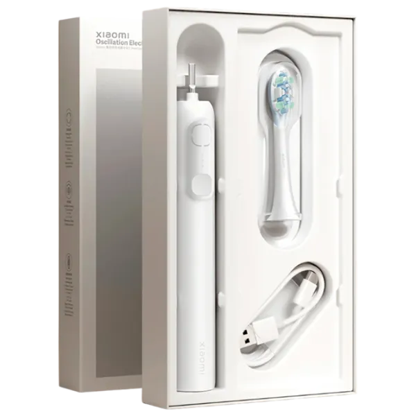 Зубная электрощетка Xiaomi Oscillation Electric Toothbrush Звуковая / Белый photo 4
