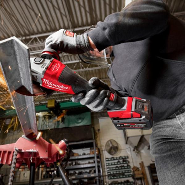 Шлифовальная машина Milwaukee 4933493418 Угловая / 1800 Вт / Красный photo 6