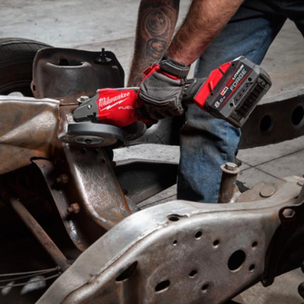 Шлифовальная машина Milwaukee 4933493418 Угловая / 1800 Вт / Красный photo 8