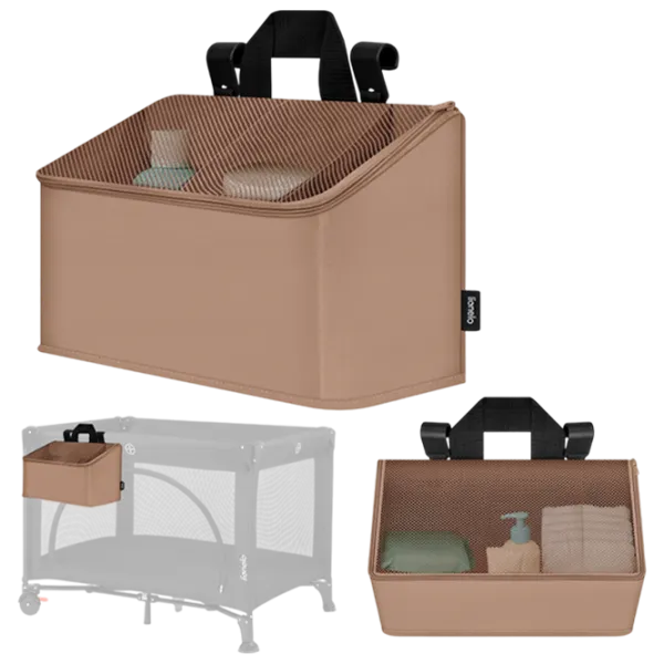 Organizator pentru mama Lionelo Sidepocket Medium Beige / Poliester photo 3