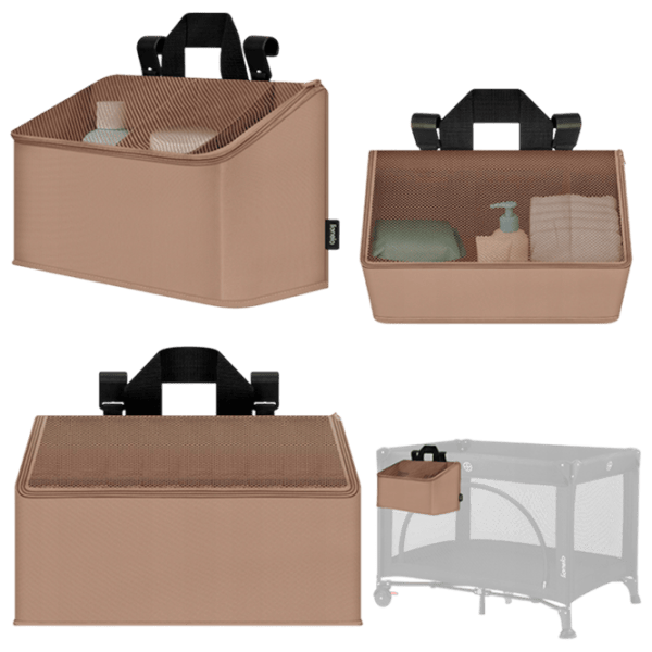 Organizator pentru mama Lionelo Sidepocket Medium Beige / Poliester photo 4