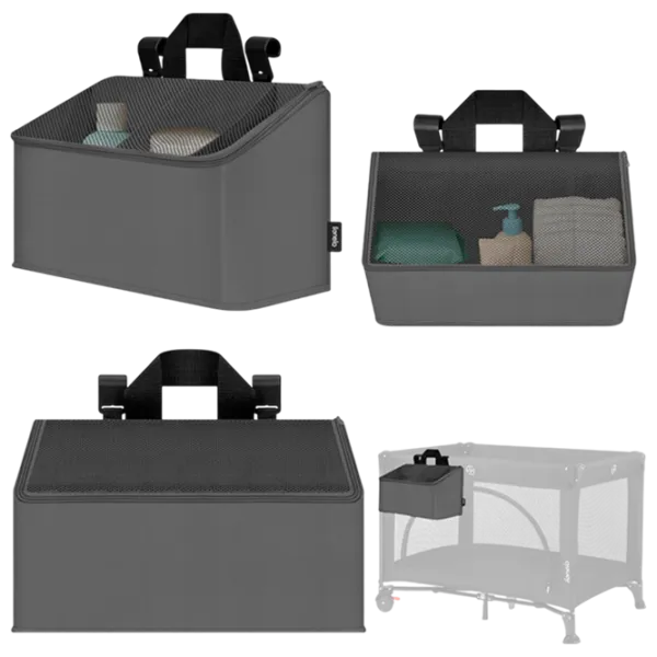 Organizator pentru mama Lionelo Sidepocket Medium Gray / Poliester photo 3