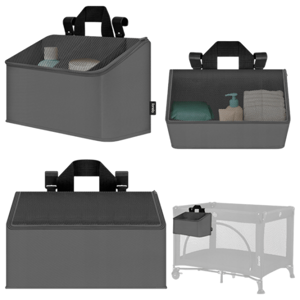 Organizator pentru mama Lionelo Sidepocket Medium Gray / Poliester photo 3