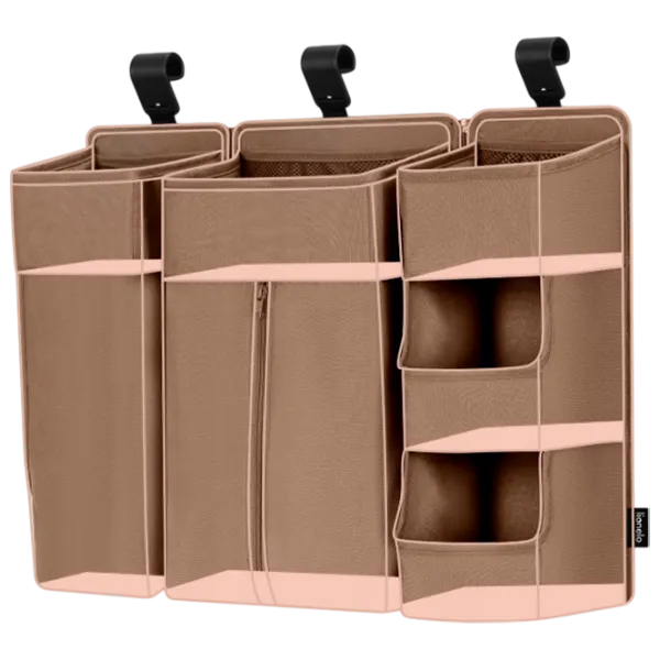 Organizator pentru mama Lionelo Sidepocket Large Beige / Poliester photo 1