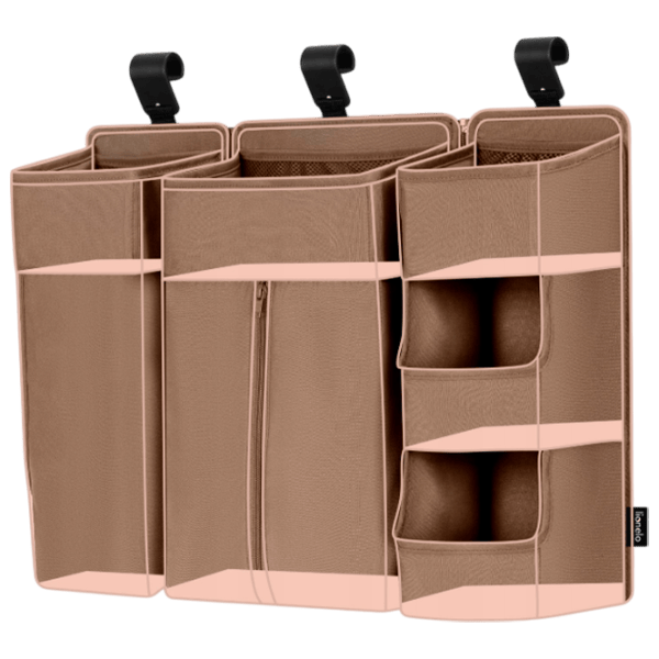 Organizator pentru mama Lionelo Sidepocket Large Beige / Poliester photo 1