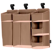 Organizator pentru mama Lionelo Sidepocket Large Beige / Poliester