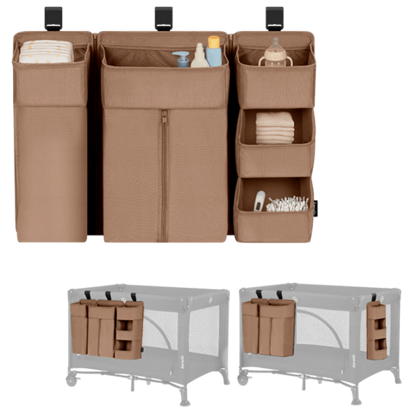 Organizator pentru mama Lionelo Sidepocket Large Beige / Poliester photo 2