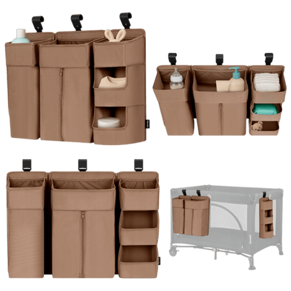 Organizator pentru mama Lionelo Sidepocket Large Beige / Poliester photo 3