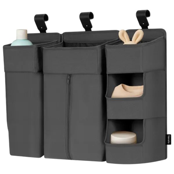 Organizator pentru mama Lionelo Sidepocket Large Gray / Poliester photo 1