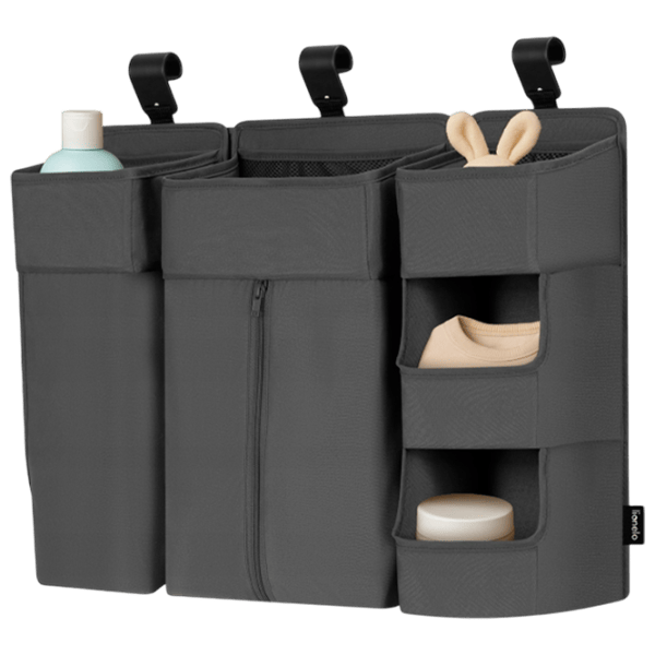 Organizator pentru mama Lionelo Sidepocket Large Gray / Poliester photo 1