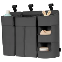 Organizator pentru mama Lionelo Sidepocket Large Gray / Poliester
