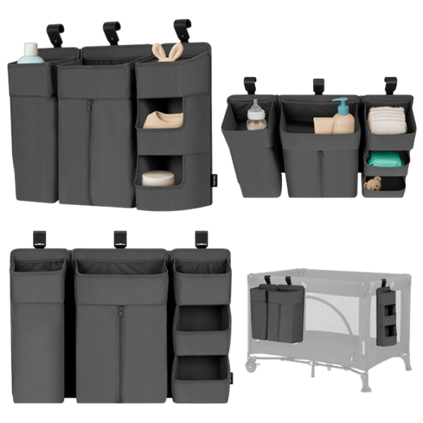Organizator pentru mama Lionelo Sidepocket Large Gray / Poliester photo 2