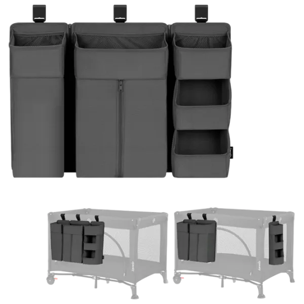 Organizator pentru mama Lionelo Sidepocket Large Gray / Poliester photo 3