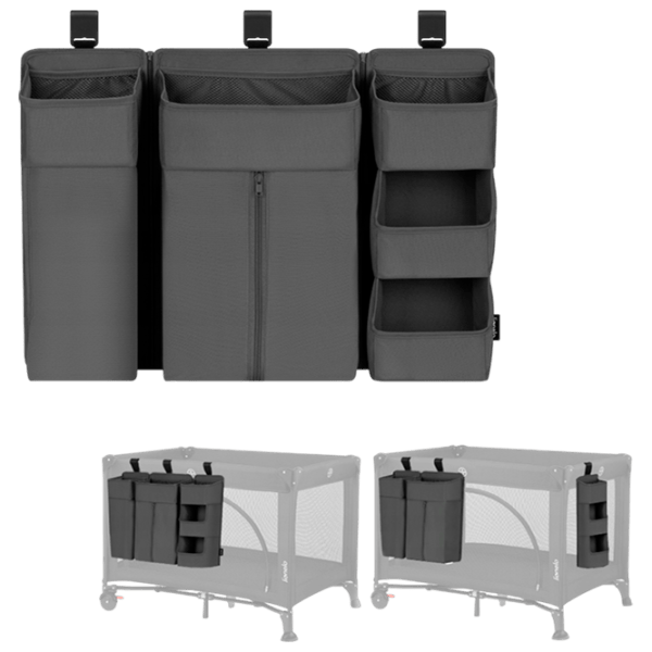 Organizator pentru mama Lionelo Sidepocket Large Gray / Poliester photo 3
