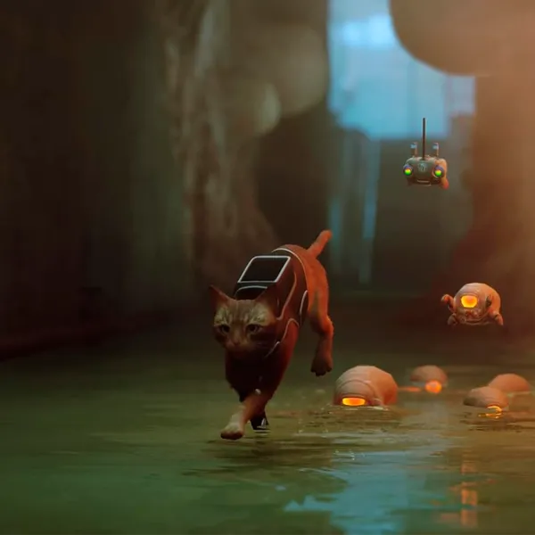  Stray Game for PlayStation 5 photo 9