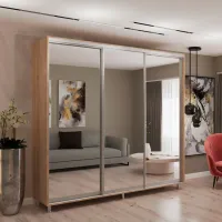 Dulap My-Style Cupe 250 x 60 x 210 / PAL / Sonoma Oak photo 3