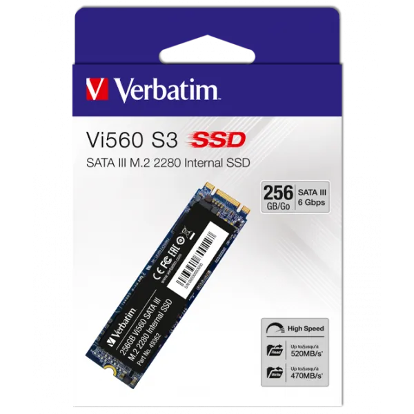 SSD Verbatim Vi560 S3 256 GB M.2 photo 3