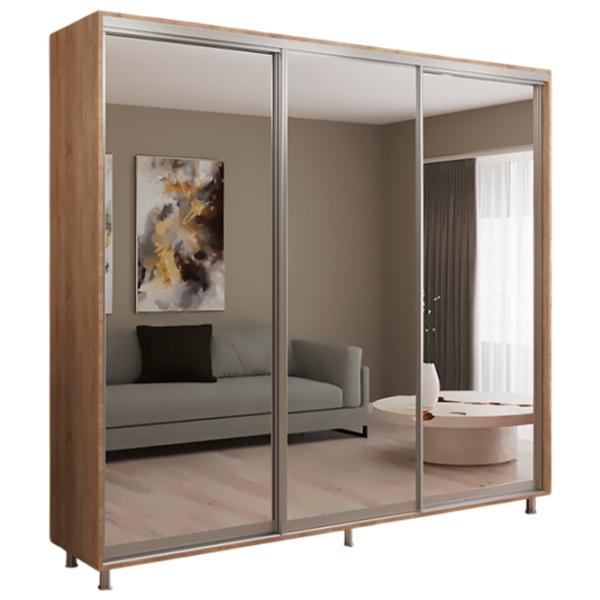 Dulap My-Style Cupe 250 x 60 x 240 / PAL / Sonoma Oak photo 1