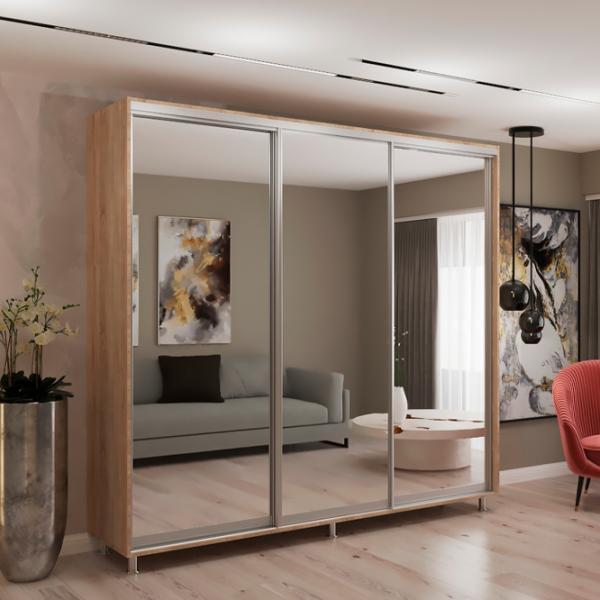 Dulap My-Style Cupe 250 x 60 x 240 / PAL / Sonoma Oak photo 2