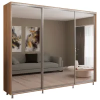 Шкаф My-Style Cupe 270 x 60см x 240 / ЛДСП / Дуб cонома
