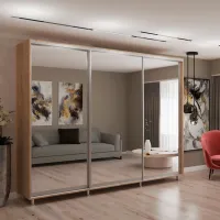 Dulap My-Style Cupe 300 x 60 x 200 / PAL / Sonoma Oak photo 3