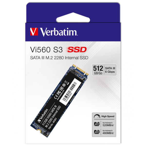 SSD Verbatim Vi560 S3 512 ГБ M.2 photo 3