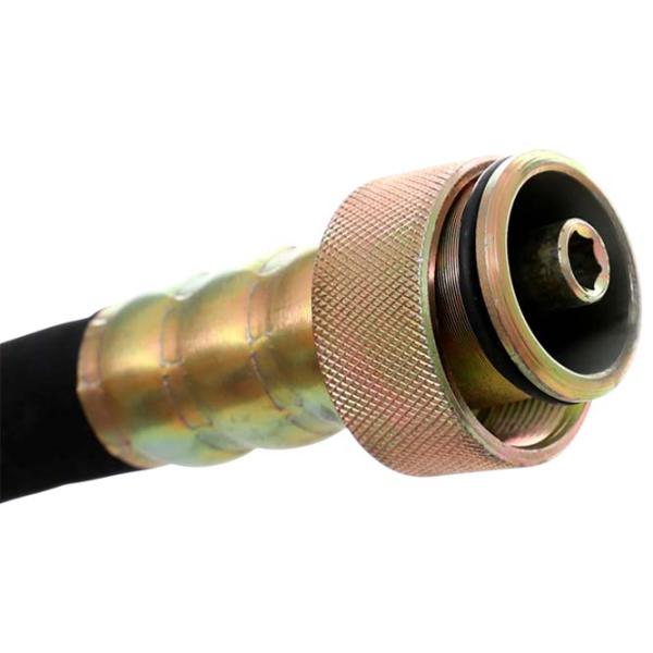 Arbore flexibil cu vârf vibrator Kraft&Dele KD10843 Cauciuc / 1 photo 3
