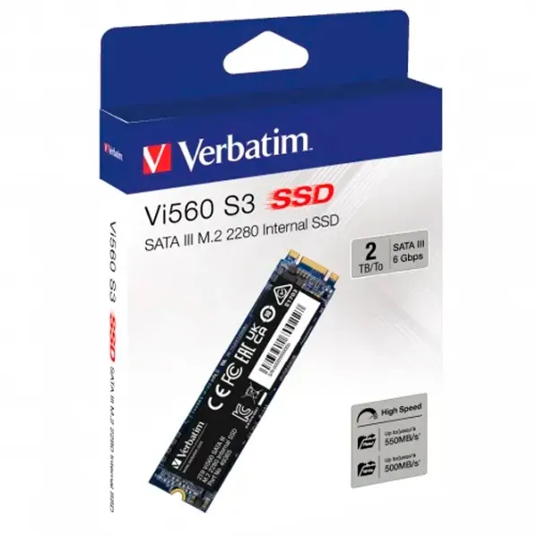 SSD Verbatim Vi560 S3 2 TB M.2 photo 3