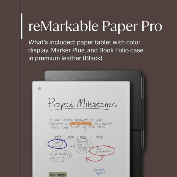 Графический планшет reMarkable Paper Pro Bundle  / Черный photo 2