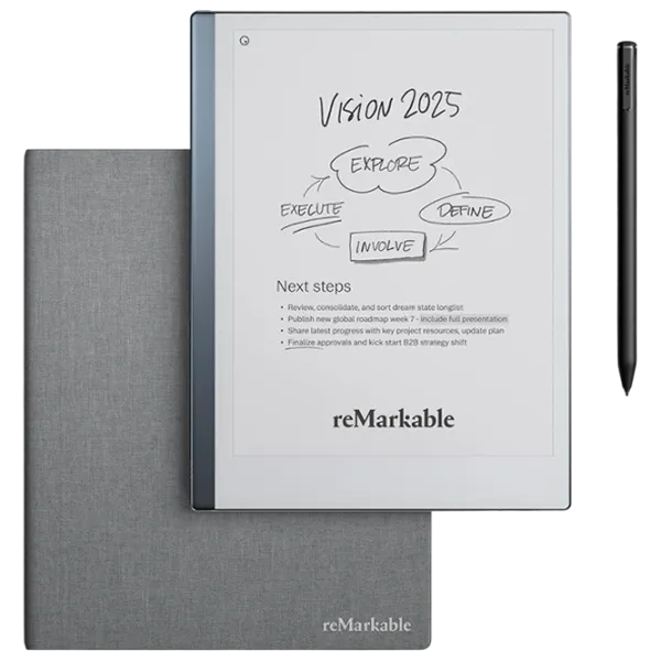 Tabletă grafică reMarkable 2 Essentials Bundle  / Gray photo 1