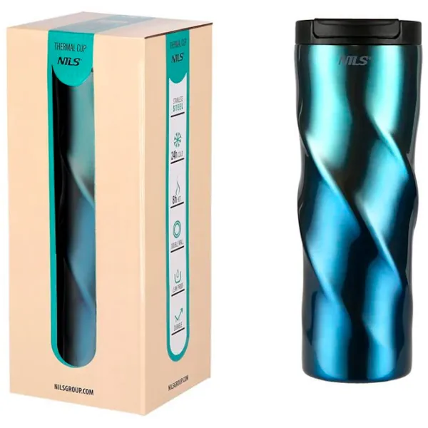 Termos Nils Classic NCB22 Blue 0.5l photo 2