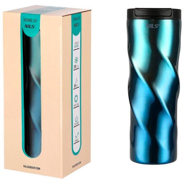 Termos Nils Classic NCB22 Blue 0.5l photo 2