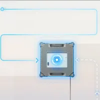 Robot pentru curățarea ferestrelor Dreame C1 White photo 6