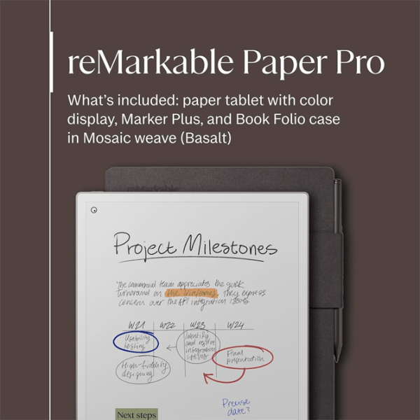 Tabletă grafică reMarkable Paper Pro Bundle / Black photo 2