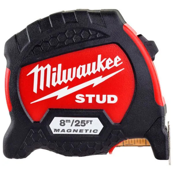 Рулетка Milwaukee 4932471629 8 м / Красный photo 1