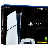 Sony PlayStation 5 Slim Digital 825 GB / White photo 6