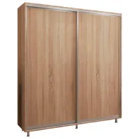 Шкаф My-Style Cupe 210 x 60см x 210 / ЛДСП / Дуб cонома