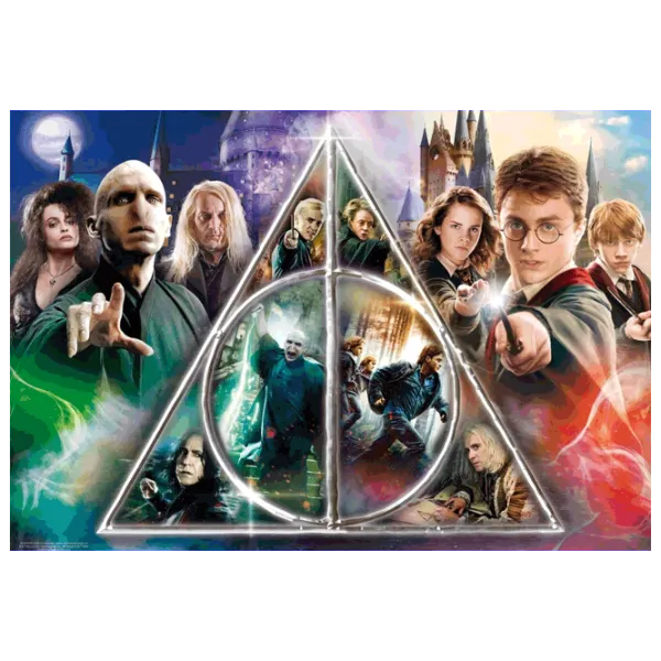 Puzzle Trefl The Deathly Hallows 10+/ Numărul de piese: 1000 photo 1