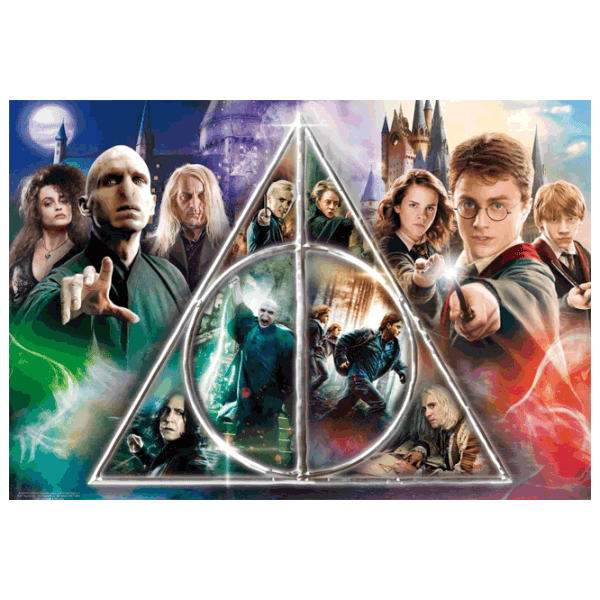 Puzzle Trefl The Deathly Hallows 10+/ Numărul de piese: 1000 photo 1