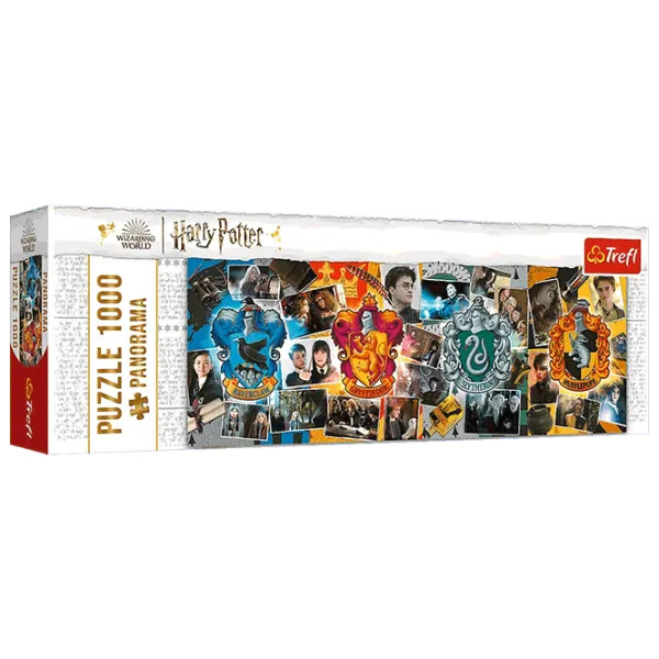 Puzzle Trefl Harry Potter Four Houses of Hogwart 12+/ Количество деталей: 1000 photo 1