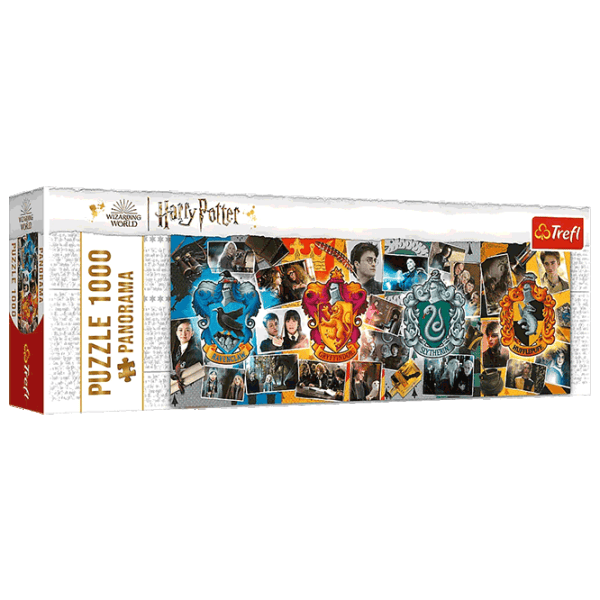 Puzzle Trefl Harry Potter Four Houses of Hogwart 12+/ Количество деталей: 1000 photo 1