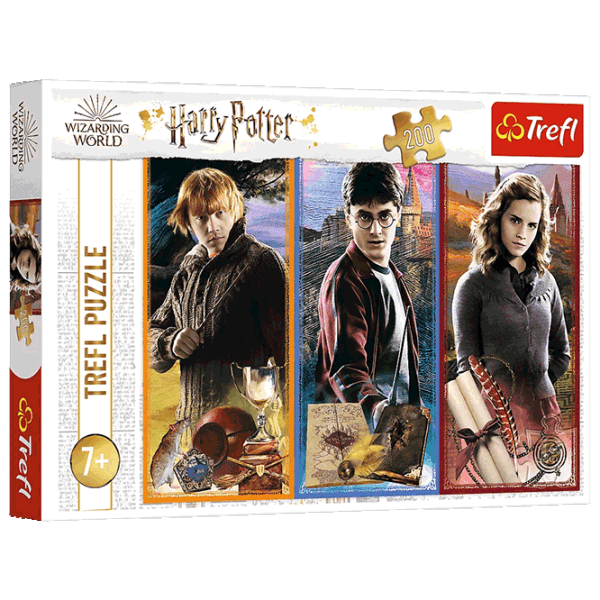 Puzzle Trefl In the world of magic and witchcraft 7+/ Количество деталей: 200 photo 1