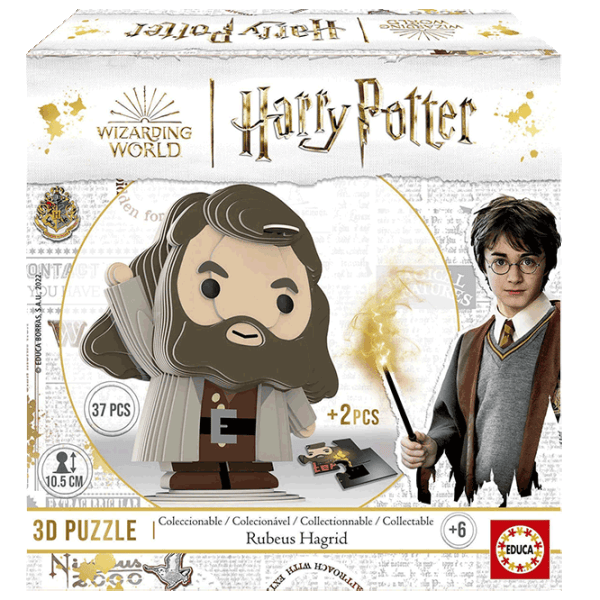 Puzzle Educa Rubeus Hagrid 6+/ Количество деталей: 37 photo 1